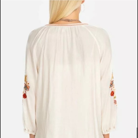Johnny Was Clansy Peasant Blouse Sz Small NWT - Picture 7 of 9